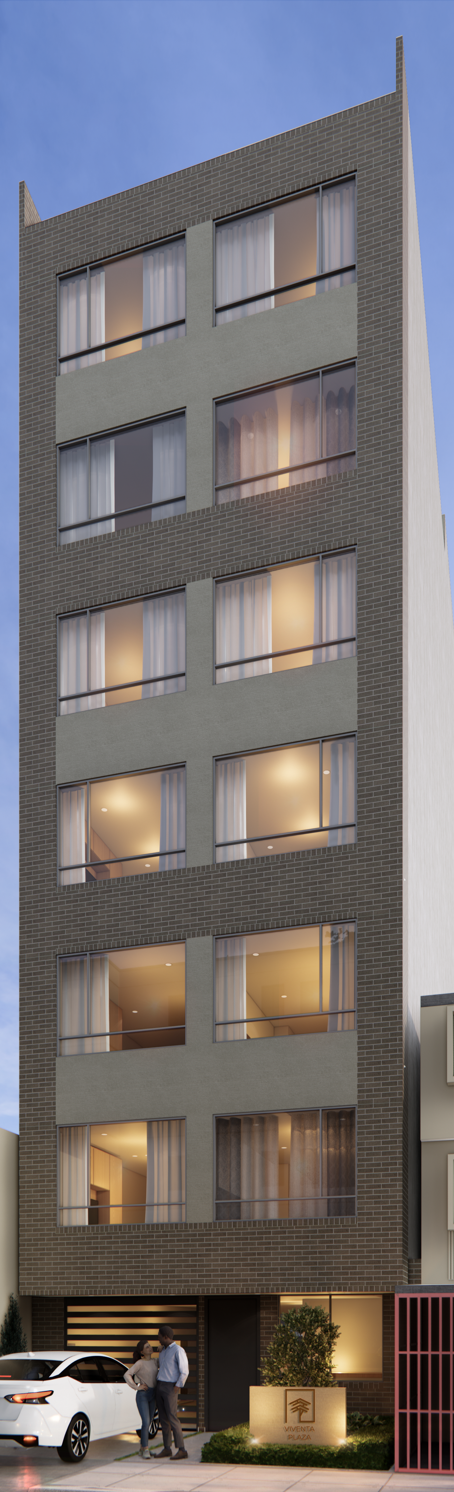 Viventa Plaza - Render exterior